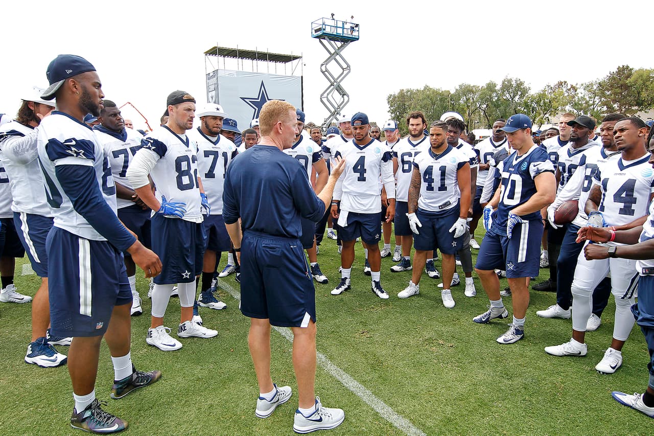 El training camp de los Dallas Cowboys comenzó este lunes 24 de julio en el River Ridge Residence Inn de Oxnard, California con la presencia de todas las estrellas del equipo.