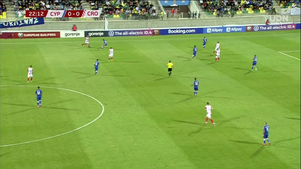 Anulan gol a Croacia... Kramaric definió pero el VAR lo quitó del marcador