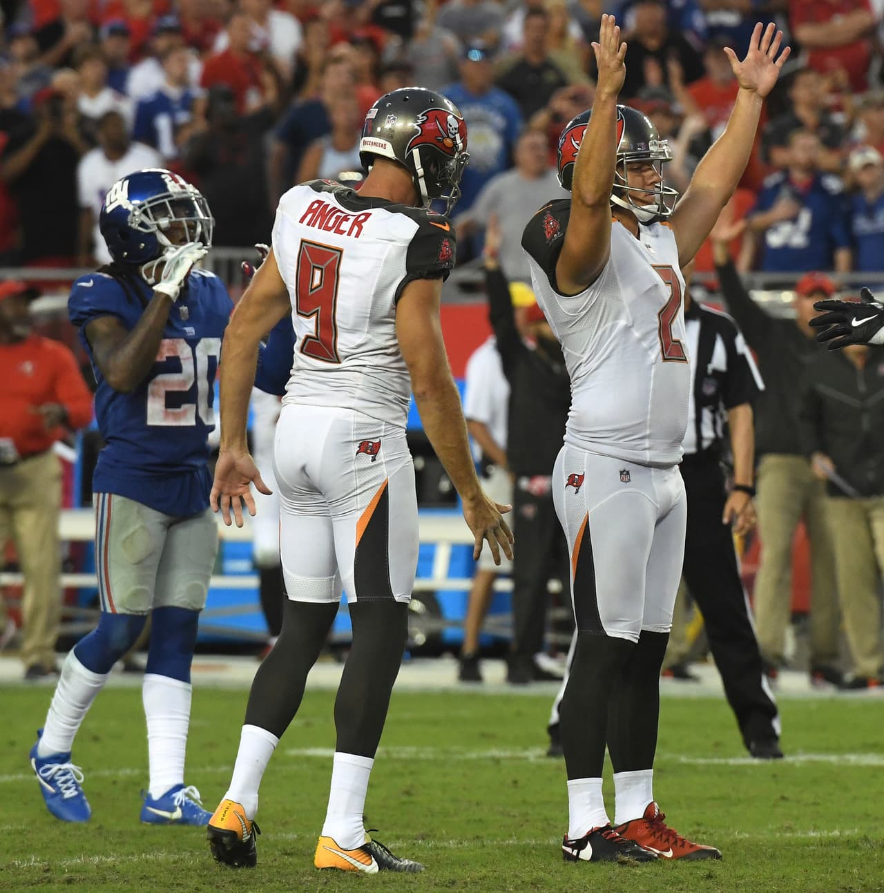 Tampa Bay remontó a los Giants con gol de campo de último segundo