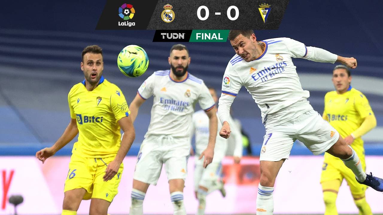 Insólito empate a ceros entre el Real Madrid y Cádiz