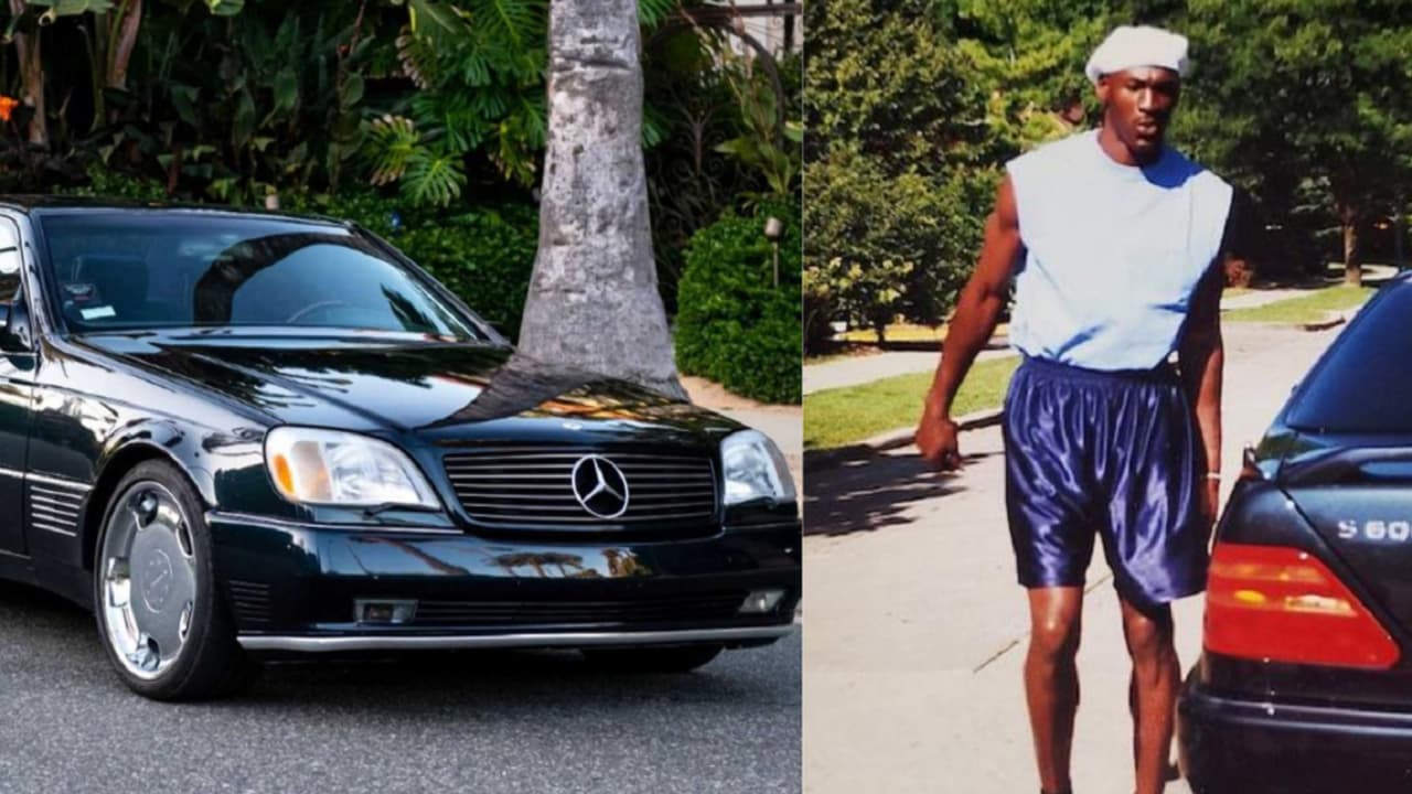 Subastan Mercedes Benz que perteneció a Michael Jordan