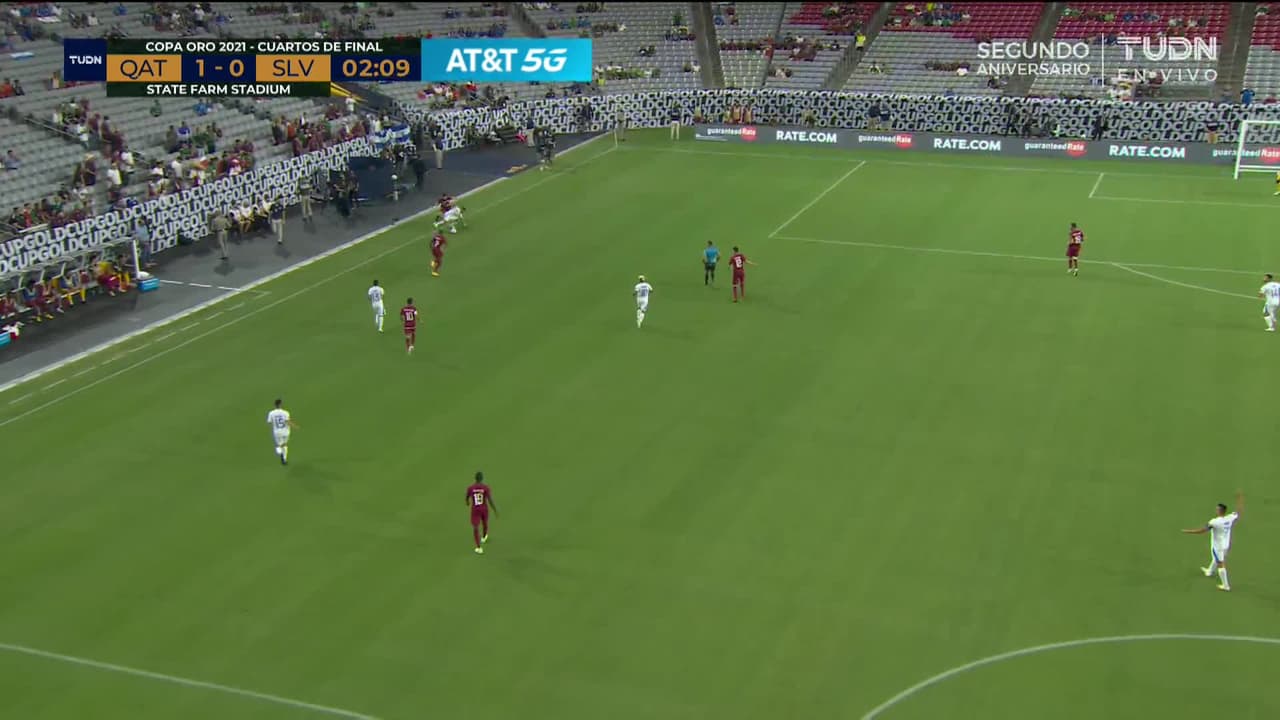 ¡GOL!  anota para Catar. Ali Abdulla