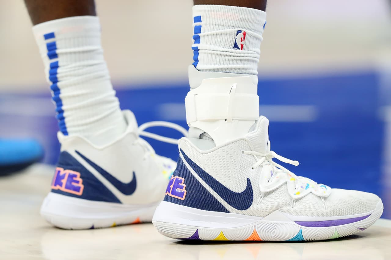 Los tenis de Jonathan Isaac #1 de Orlando Magic.