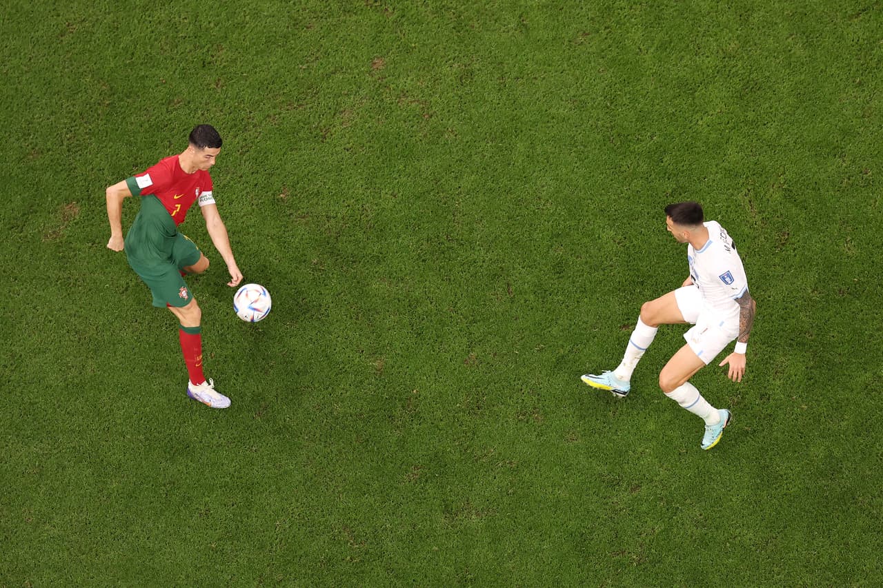 Bruno Fernandes da el triunfo a Portugal ante Uruguay