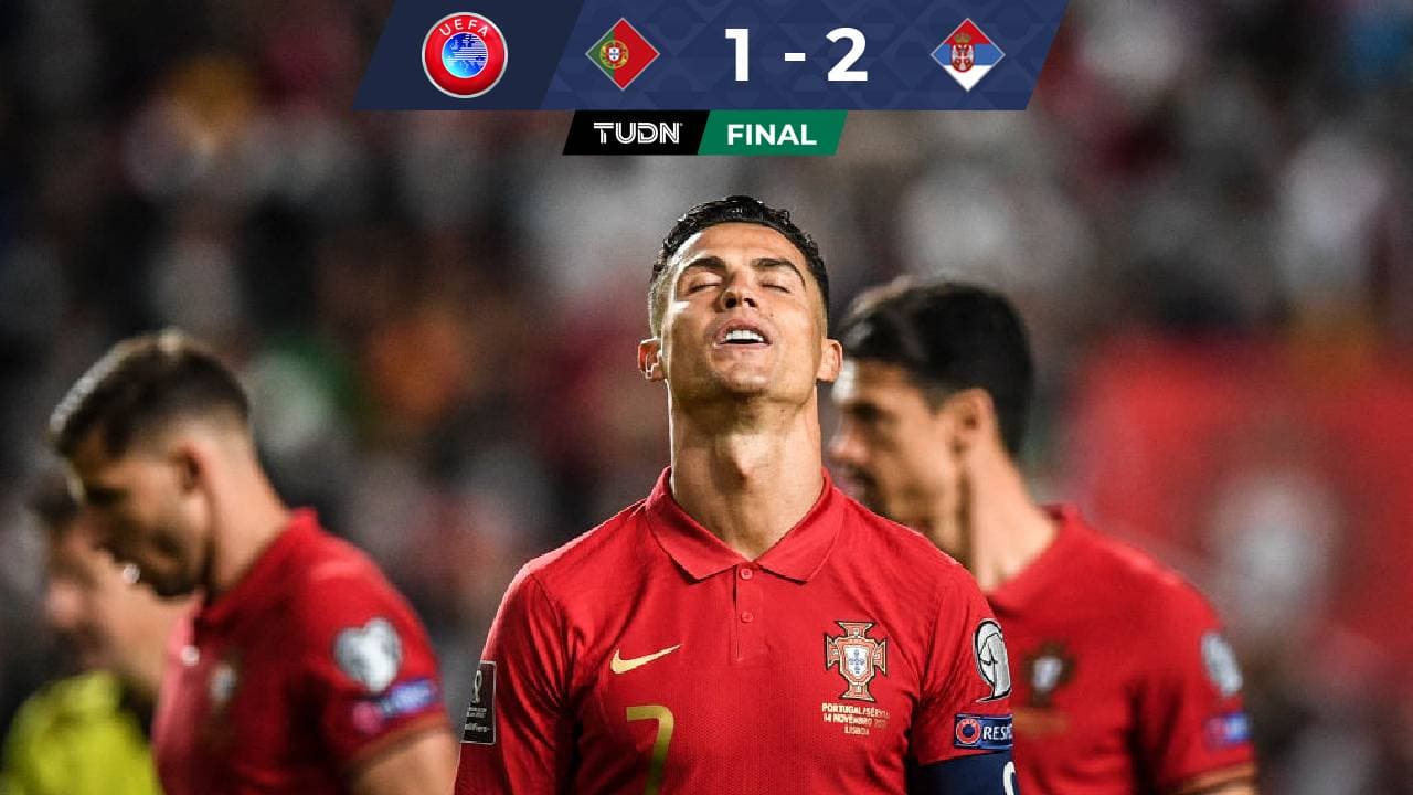 Serbia venció a la Portugal de Cristiano y se clasificó a Qatar 2022 