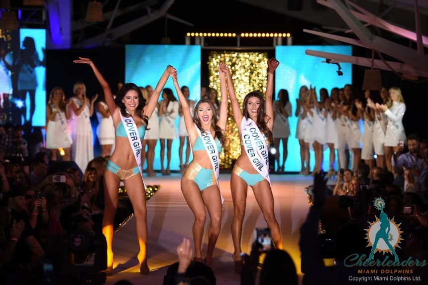 Las porristas de los Miami Dolphins lucieron espectaculares y realmente sexys en su presentación en traje de baño de este año. ¡Checa qué bellezas!