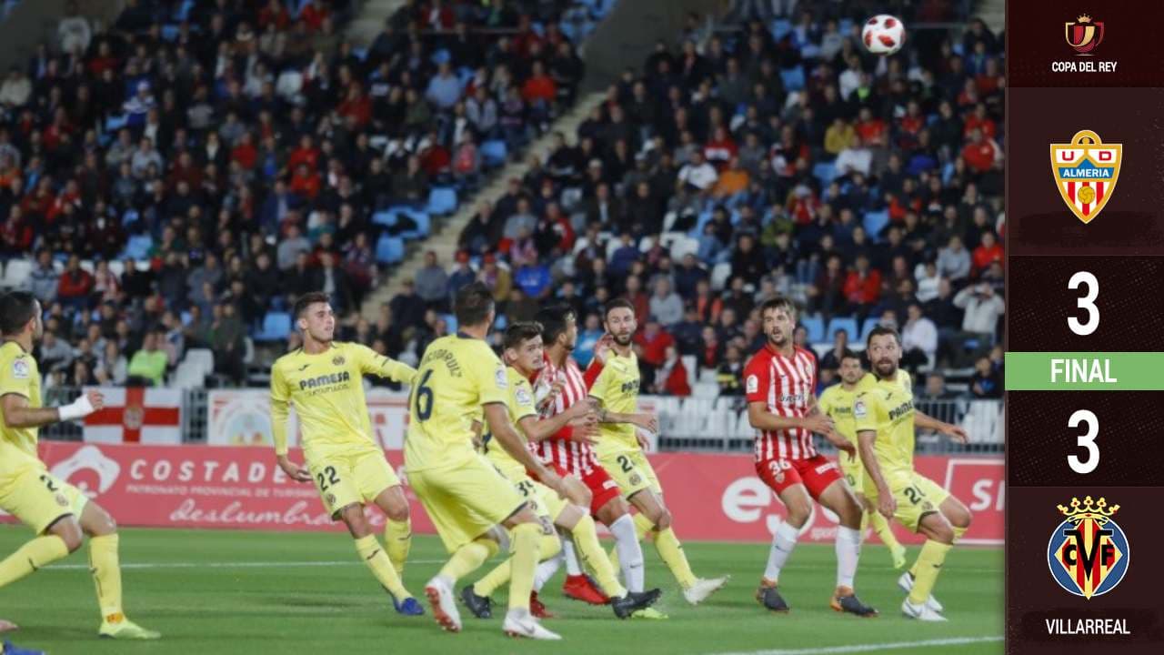 ¡Layún de contrastes! Es titular y juega los 90' en empate del Villarreal ante el Almería