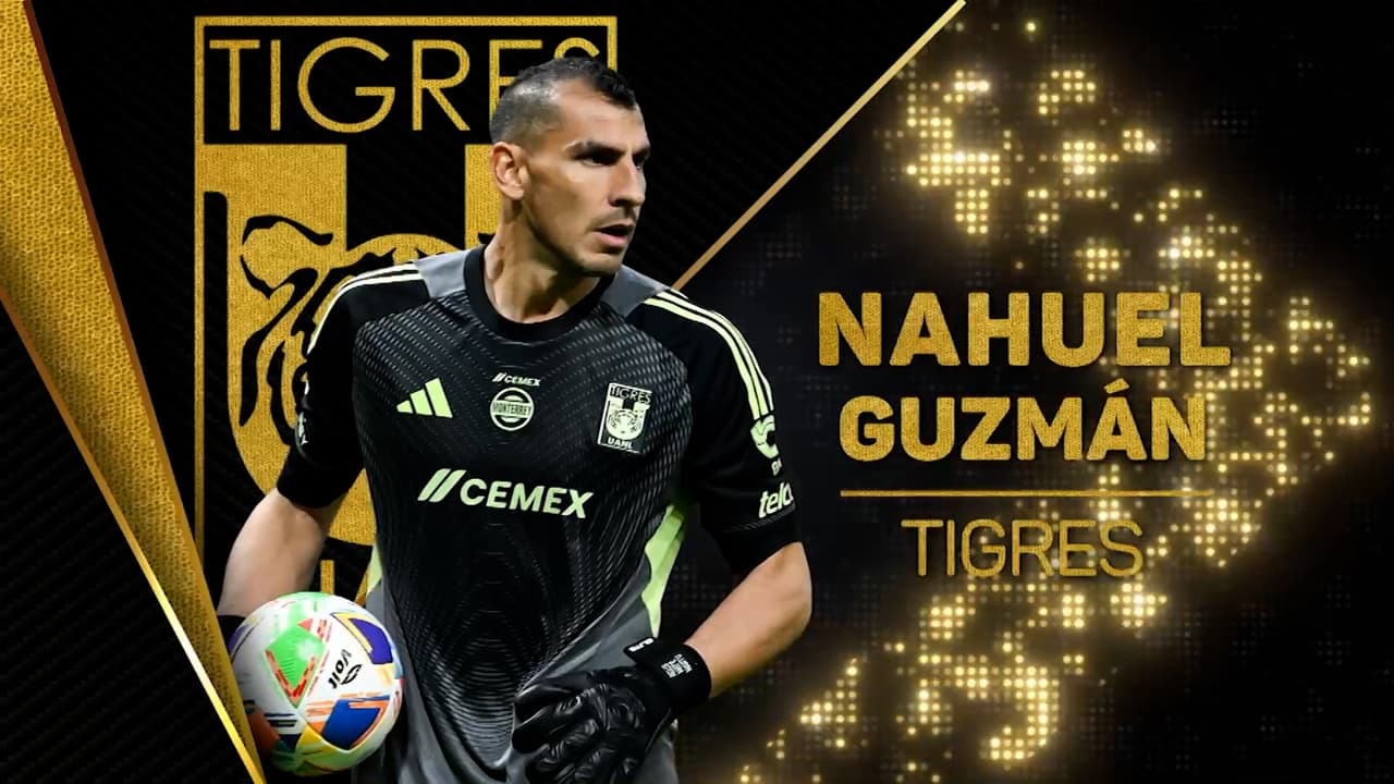 Nahuel Guzmán vence a Keylor Navas y gana el Balón de Oro como mejor portero de la Liga MX