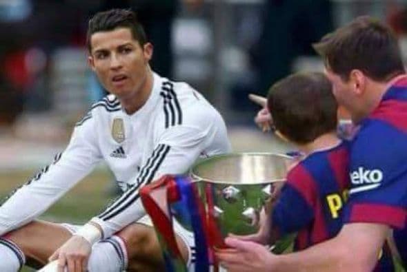 Las bromas no se hicieron esperar tras el título que obtuvo el Barcelona de la MSN con burlas para la Juventus, Real Madrid y hasta Cristiano Ronaldo.