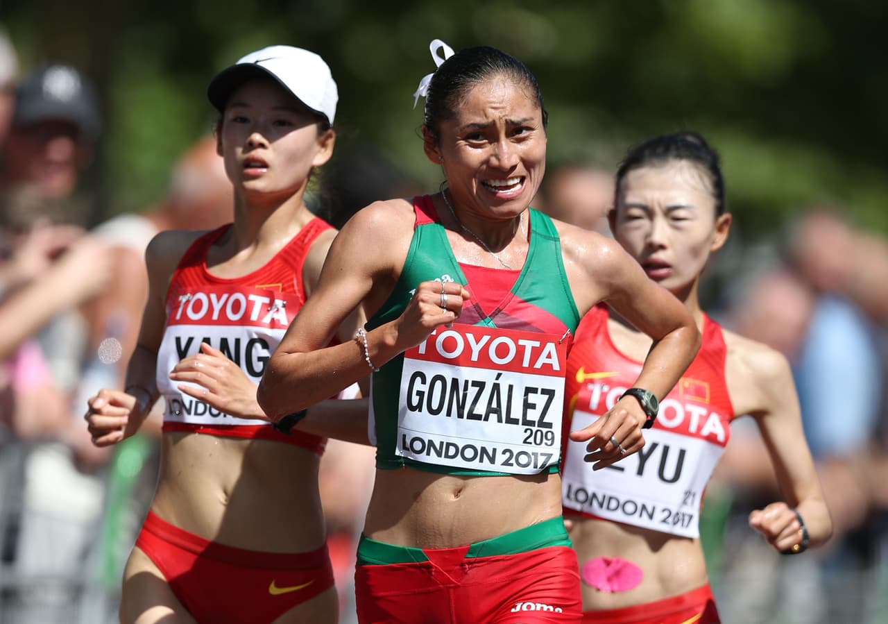 La mexicana Lupita González se convierte en subcampeona mundial en 20k con marcha
