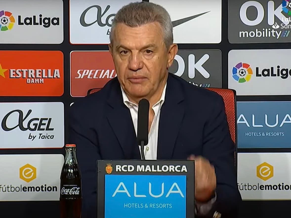Javier Aguirre se disculpa con Mallorca: "Estoy hecho polvo"