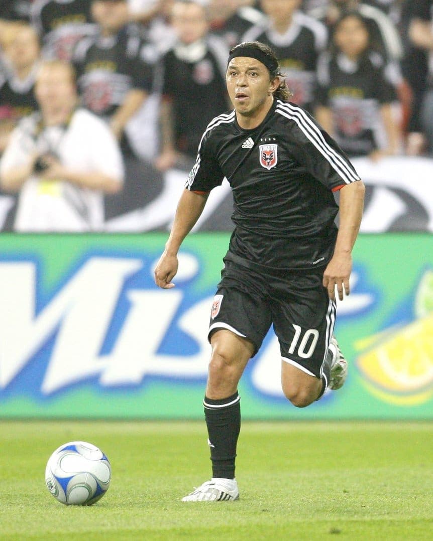 <b>Marcelo Gallardo (DC United)</b> - Campeón de la US Open Cup y autor de un memorable golazo en su efímero episodio con el DC United.
<br>