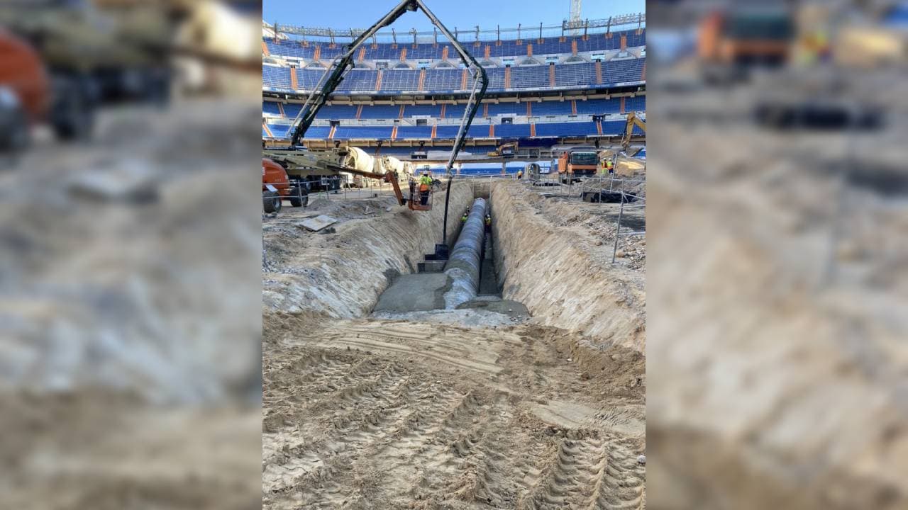 El mítico estado del Real Madrid se está renovando y estas son las últimas imágenes del proceso.