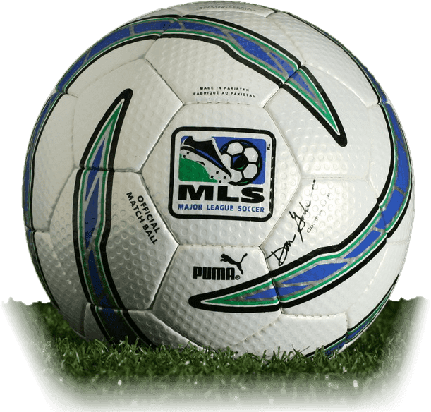 Este es la pelota oficial que MLS usó en 2005.