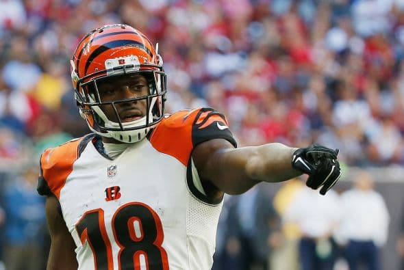  A.J. Green atrapó 12 pases para 121 yardas.