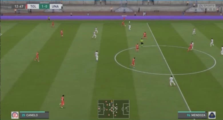 Diego Rosales demostró un gran nivel de juego al mando de los Diablos y goleó a los Pumas del defensa Luis Quintana.