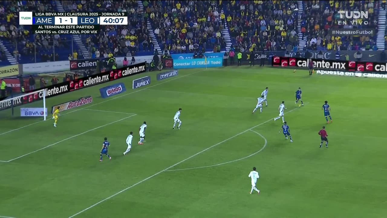 ¡TIRO ATAJADO! disparo por Brian Rodríguez.