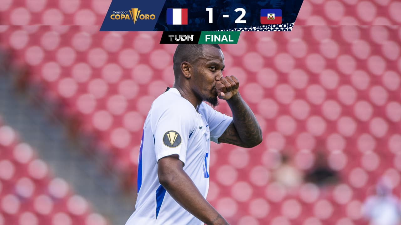 Martinica consigue gol milenario de Copa Oro y pierde con Haití
