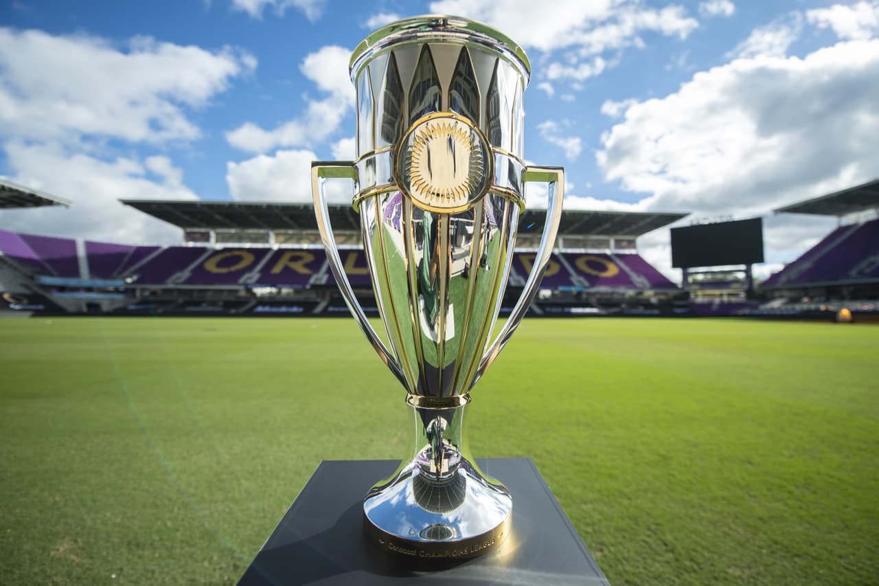 Todo listo para la Final de la Concachampions entre Tigres y LAFC | Así luce el espectacular trofeo de la Concacaf Champions League 2020.