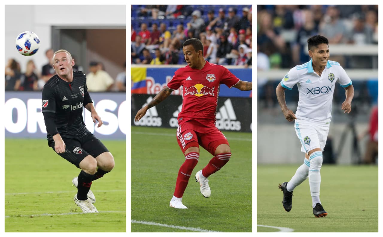 Wayne Rooney, 'Kaku' Romero Gamarra y Raúl Ruidíaz, entre quienes quedaron afuera del Equipo de Estrellas.