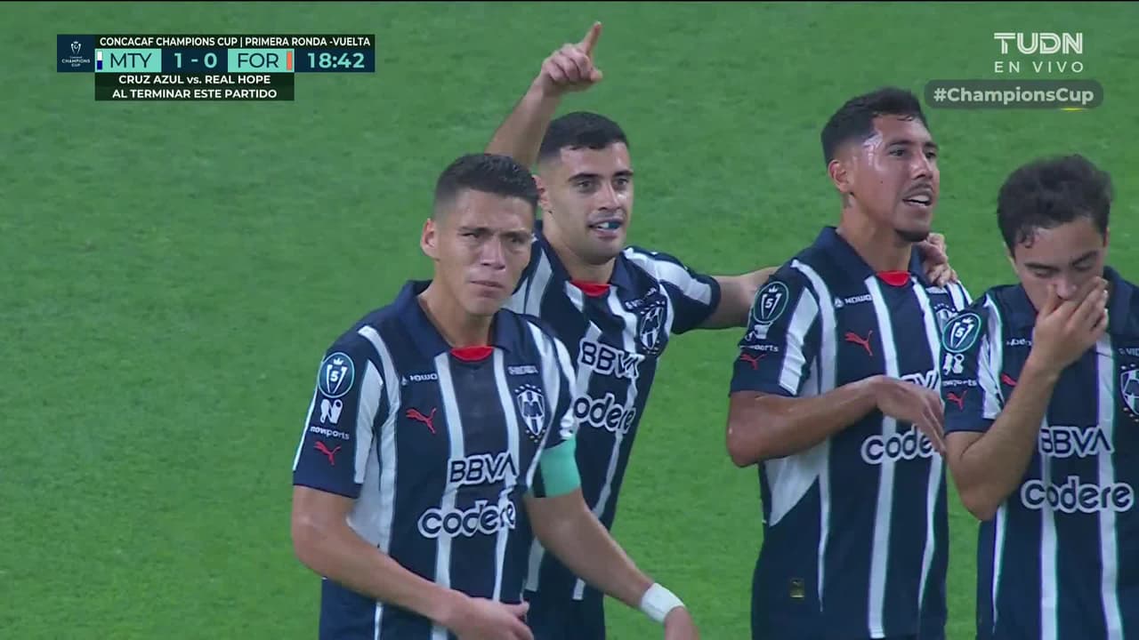 ¡Golazo! Berterame abre el marcador sobre el Forge