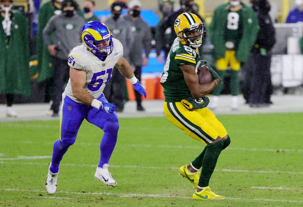 Se confirmaron como favoritos tras despachar a los LA Rams 32-18 en el Lambeau Field. | Será la primera vez que Aaron Rodgers protagonice un Campeonato de Conferencia.