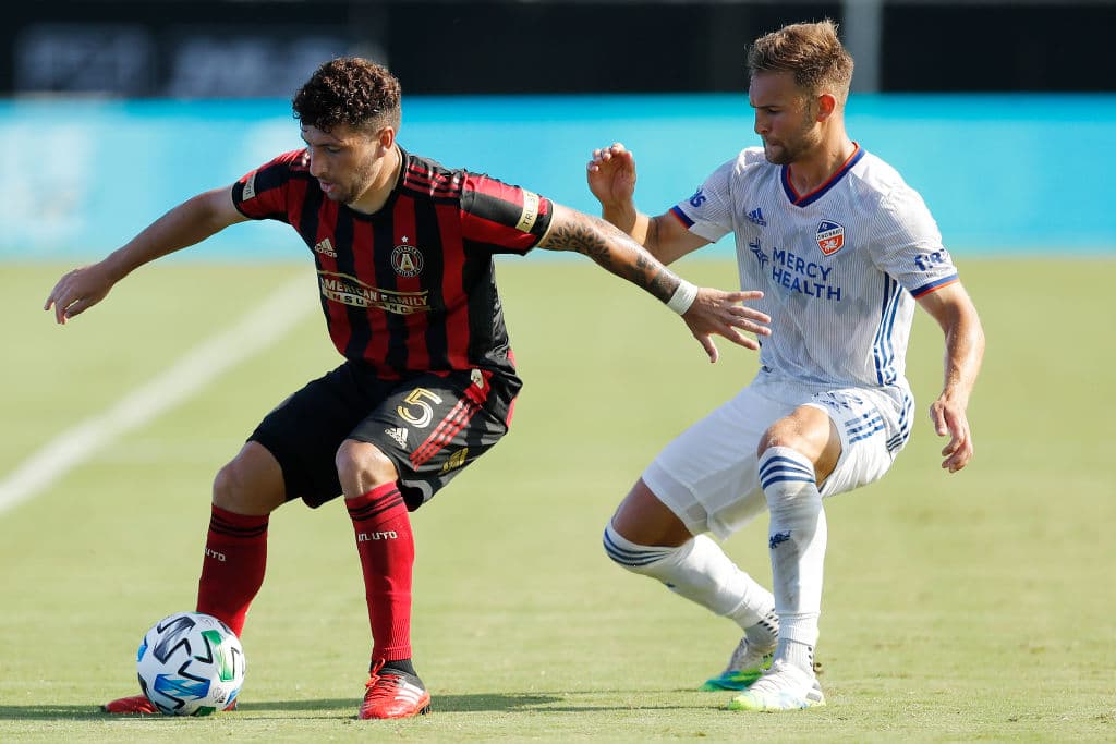 Cincinnati rompió el cero al 76’. Frankie Amaya metió un zurdazo desde fuera del área grande, muy lejos del cancerbero.