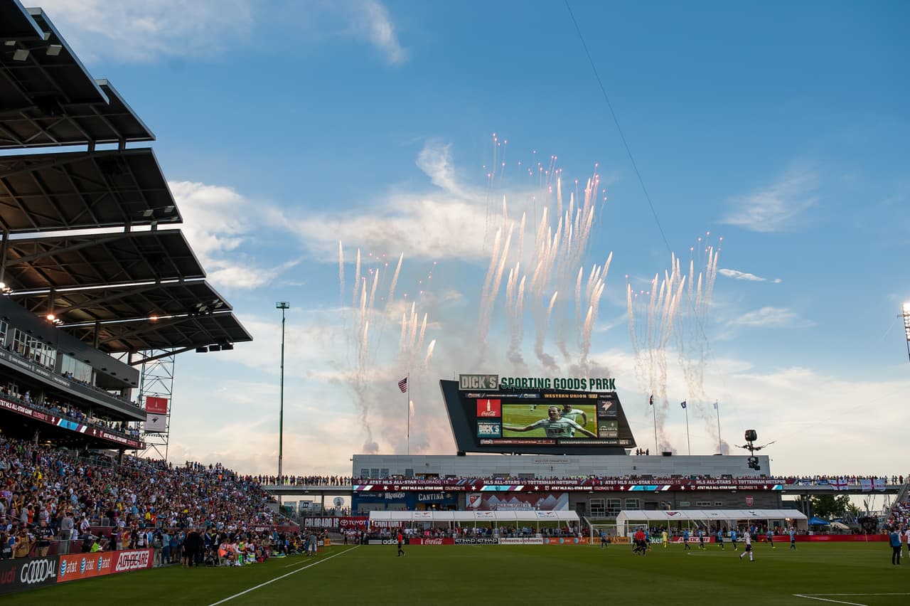2015 - MLS All Star 2-1 Tottenham Hotspur: Dick's Sporting Goods Park (18,671 espectadores)