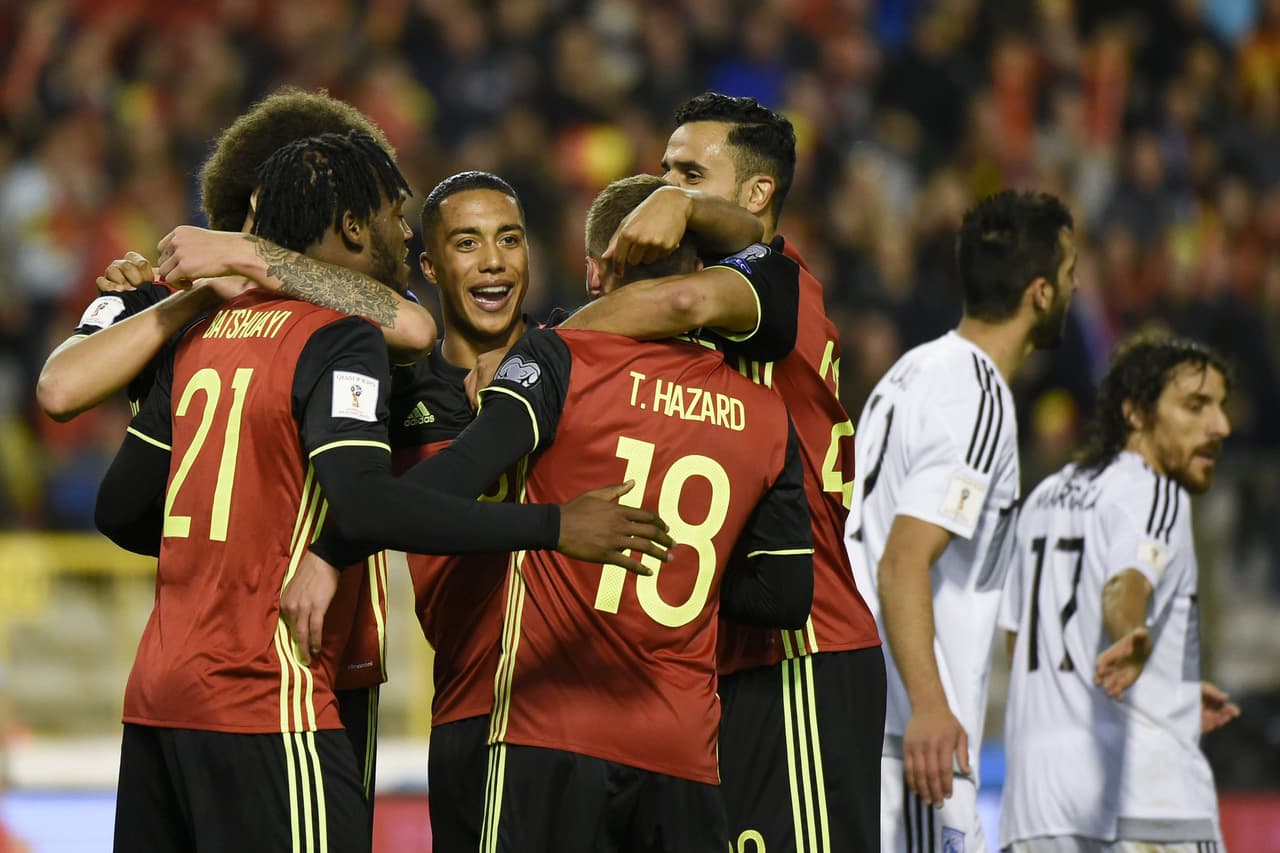 5. Bélgica (UEFA): 1333 puntos [Clasificada a Rusia 2018]