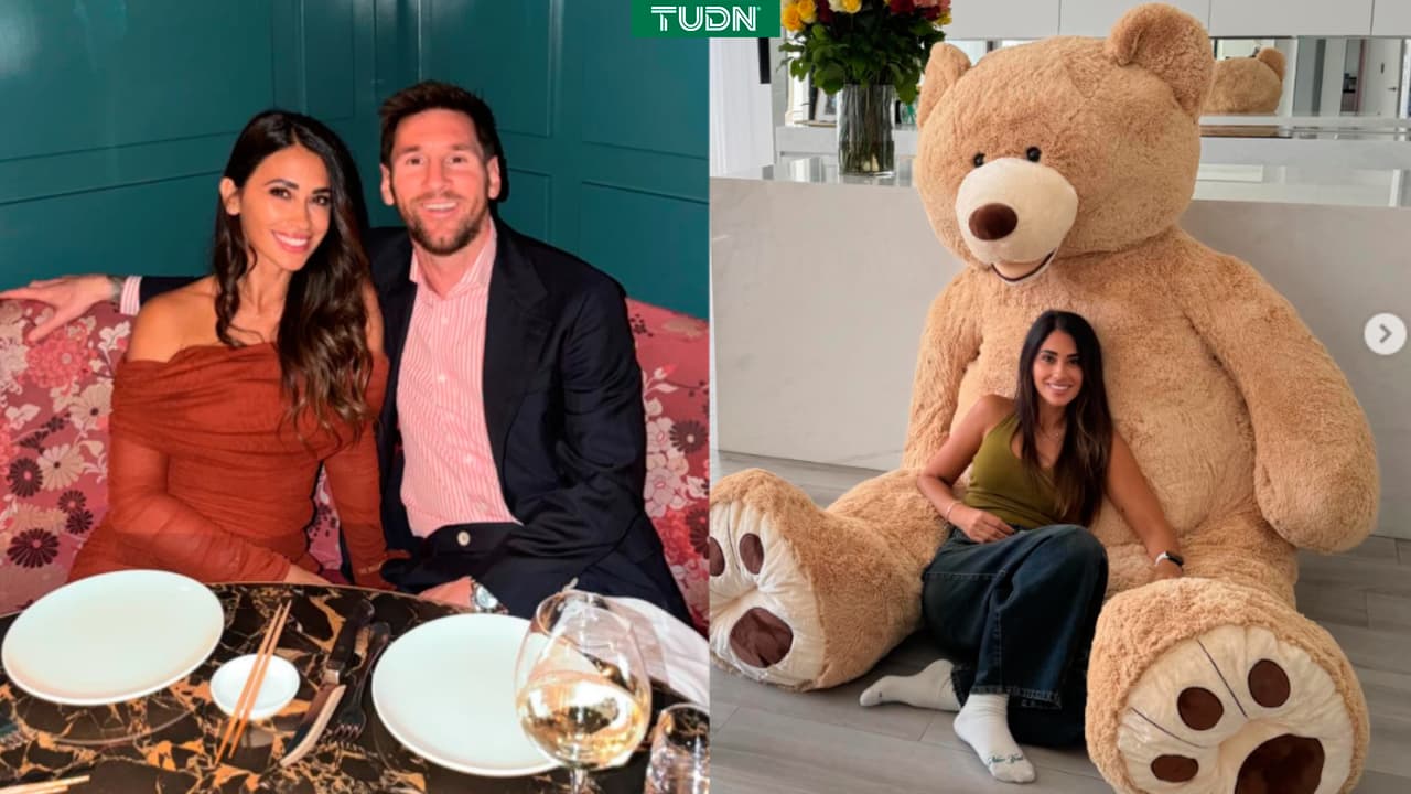 Así fue el 14 de febrero de Lionel Messi y Antonela Roccuzzo