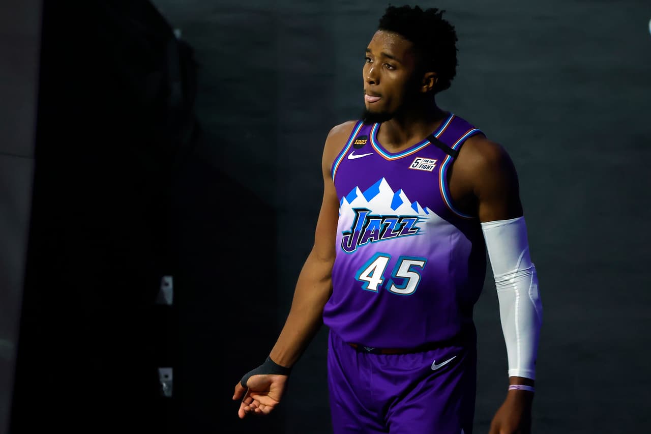 Donovan Mitchell, con 23 años, se llevó la tercera mejor actuación de la historia de los playoffs.