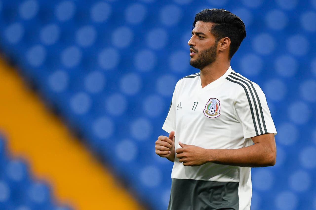 Carlos Vela, de gran actuación contra Alemania, también es otro de los que en su regreso mundialista con México luce confiado.