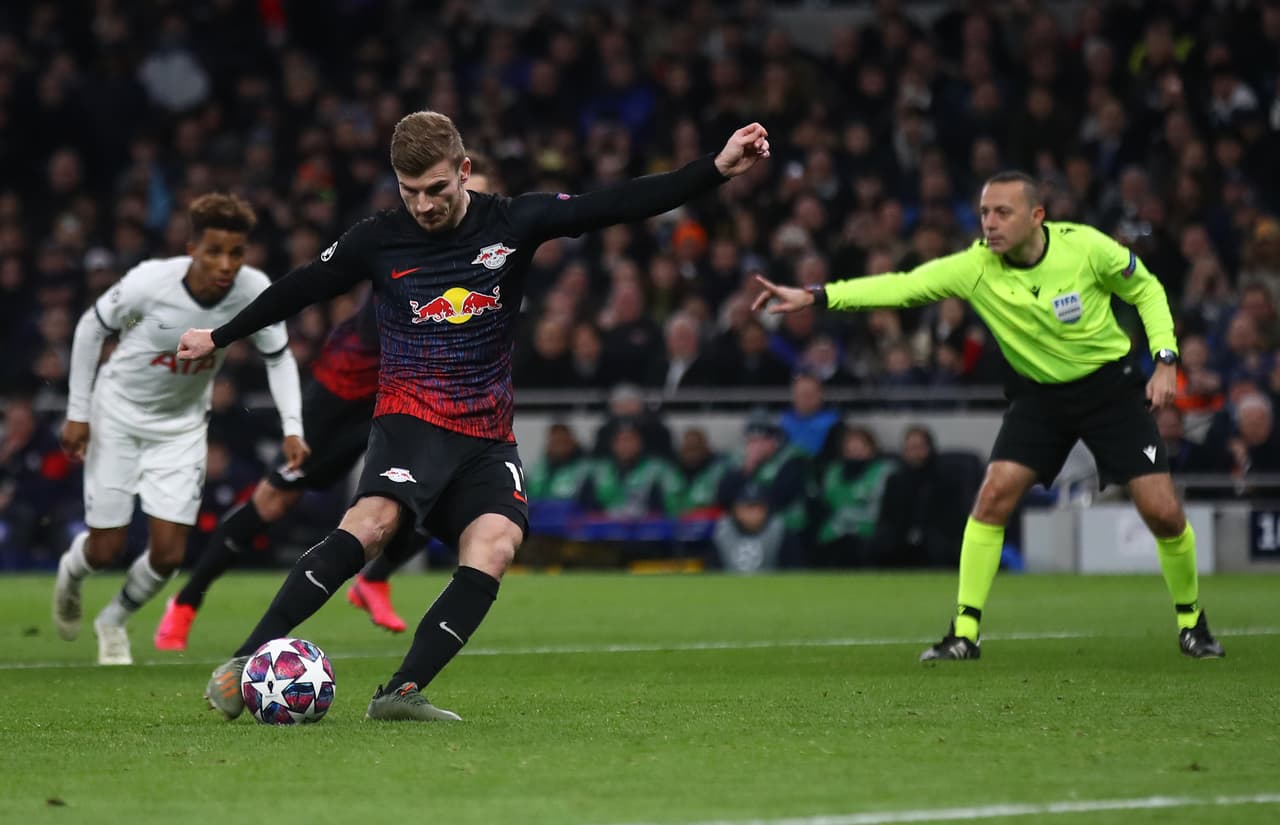 Timo Werner. Anotó el gol que le dio la victoria a RB Leipzig en casa de Tottenham venciendo a Lloris.
