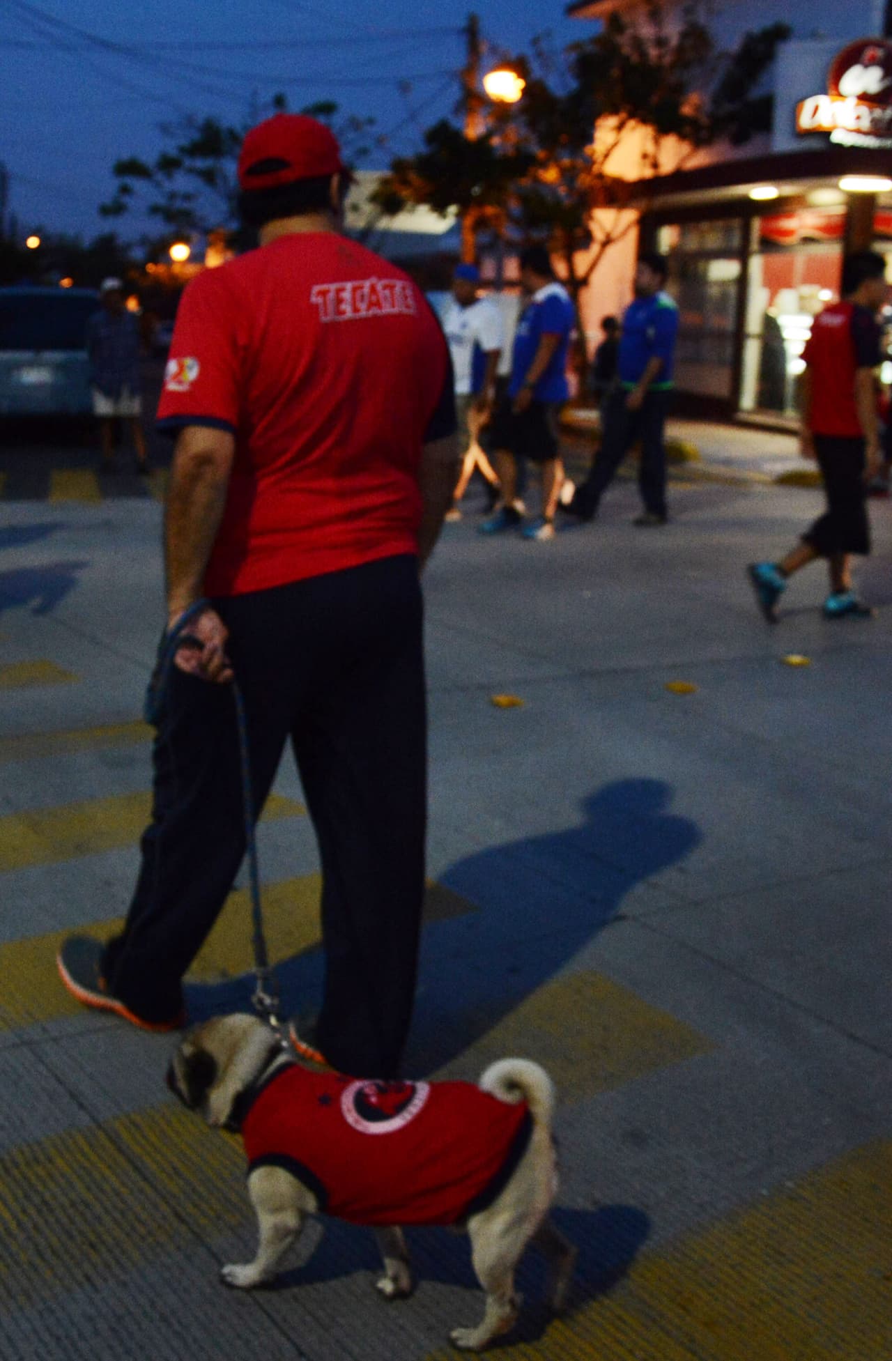 El colorido de la afición en la Jornada 15