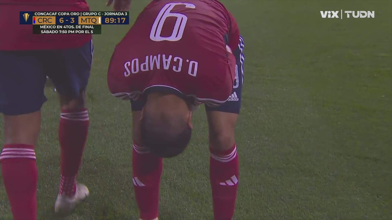 ¡Costa Rica anota el sexto y amarra boleto a Cuartos!