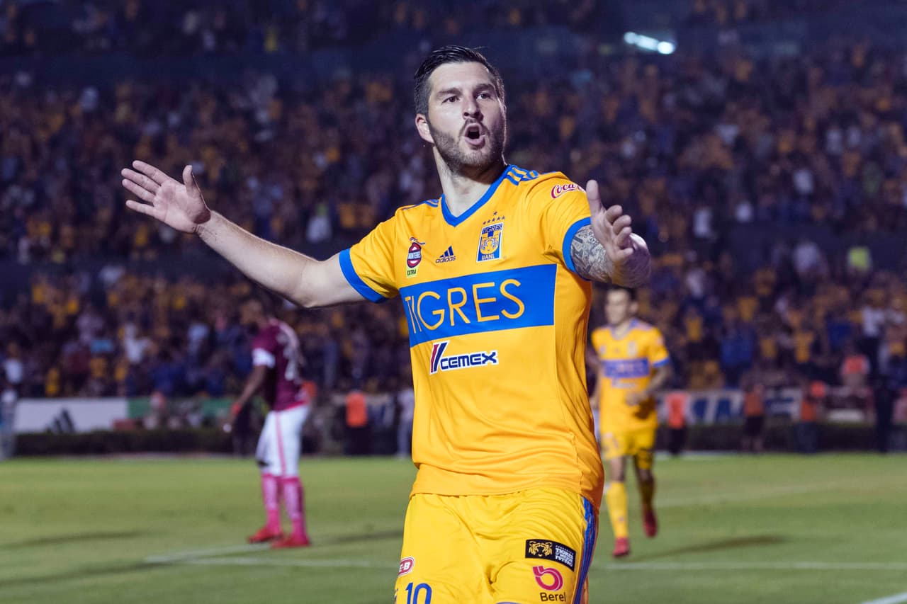 3. Andre-Pierre Gignac (Tigres) - 1,36 millones de seguidores en @10APG