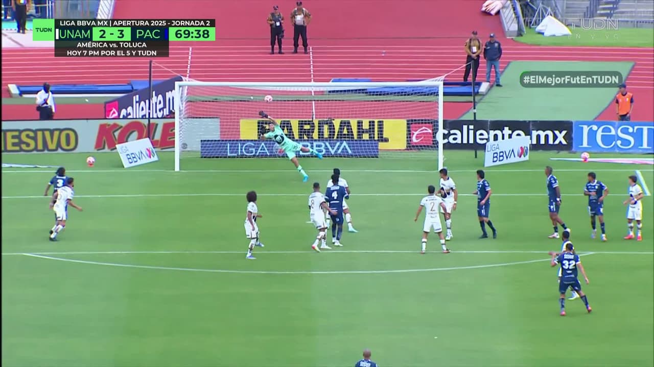 ¡Debuta con tremenda joya! Gol de Gastón Togni para Pachuca