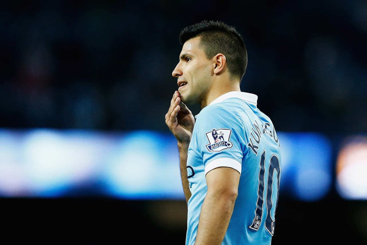 El 'Kun' Agüero no jugará en cuatro semanas.
