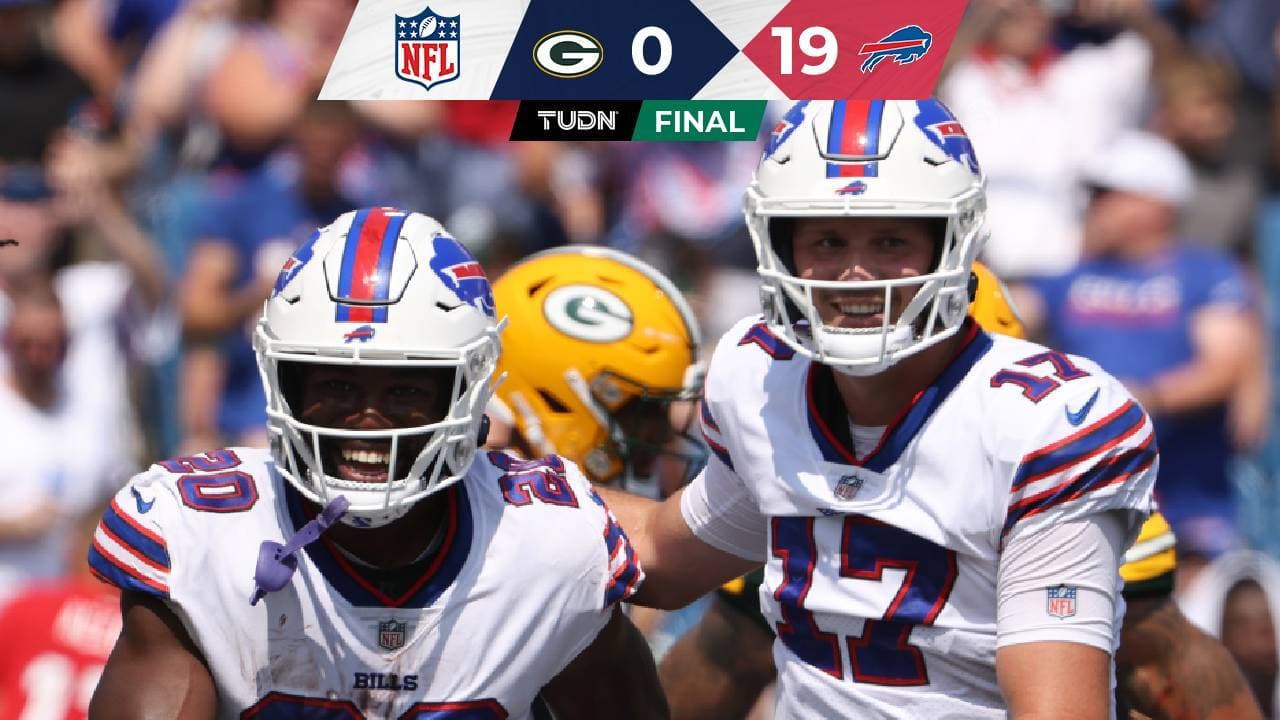 Los Bills dejaron en cero a los Empacadores de Green Bay