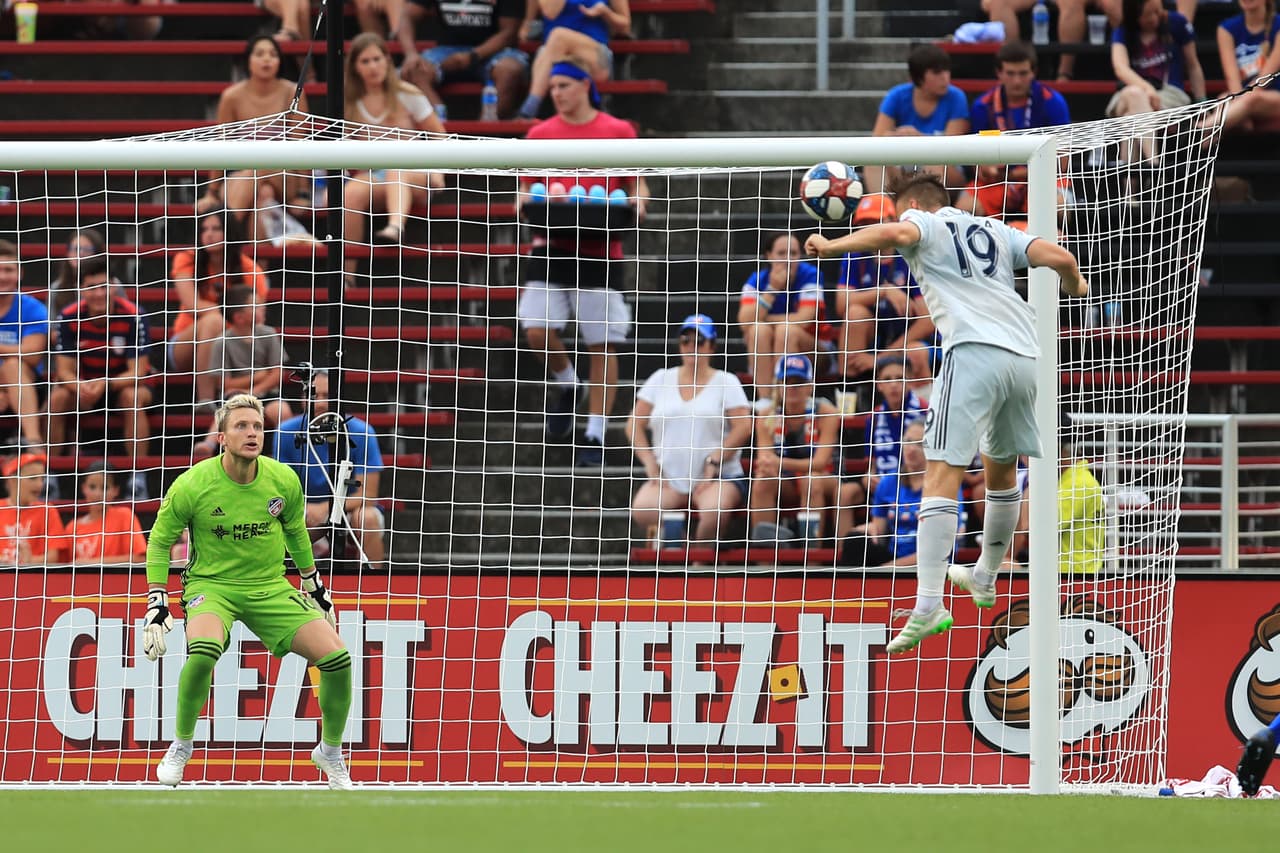 Solido en su juego aéreo, Antonio Mlinar Delamea, volvió a ser de la zaga de New England Revolution una aduana complicadísima en triunfo sobre Orlando City.