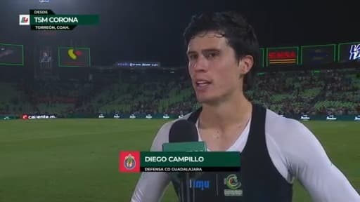 Diego Campillo motivado con el nuevo triunfo de Chivas