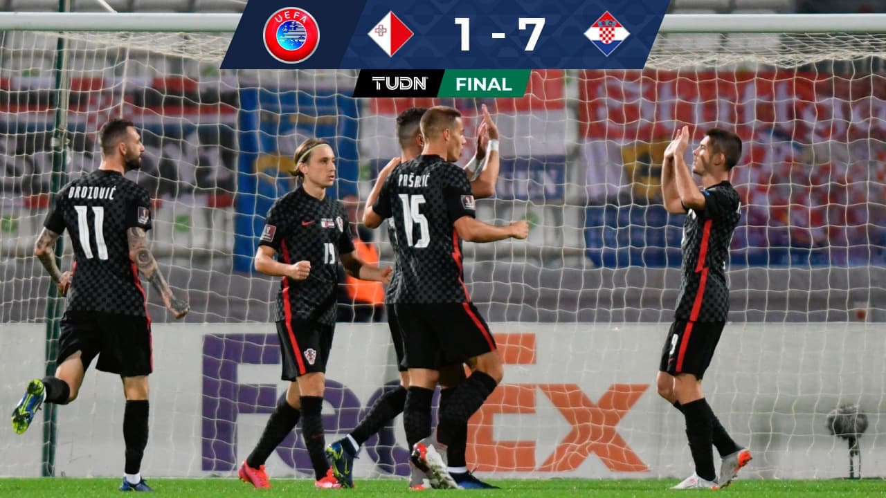 Croacia humilla a Malta y evita que Rusia clasifique al Mundial
