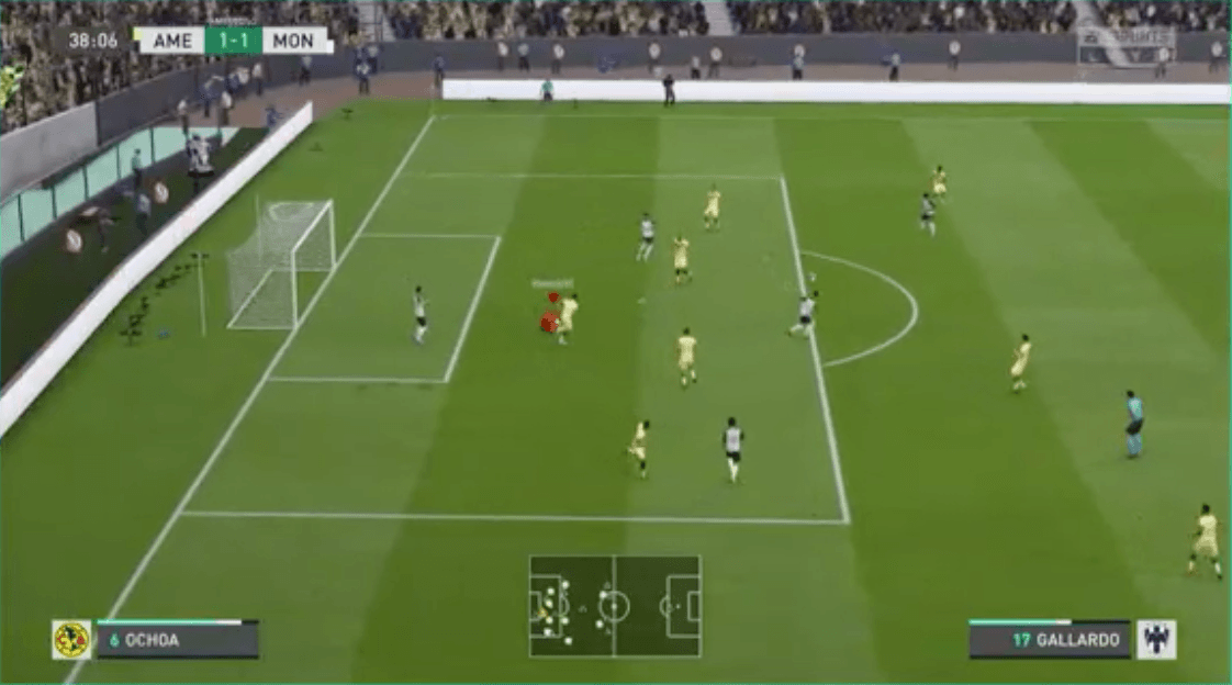 Rayados de Monterrey impuso condiciones, marcó el ritmo del juego y fue contundente ante unas Águilas del América que descuidaron la zona defensiva.