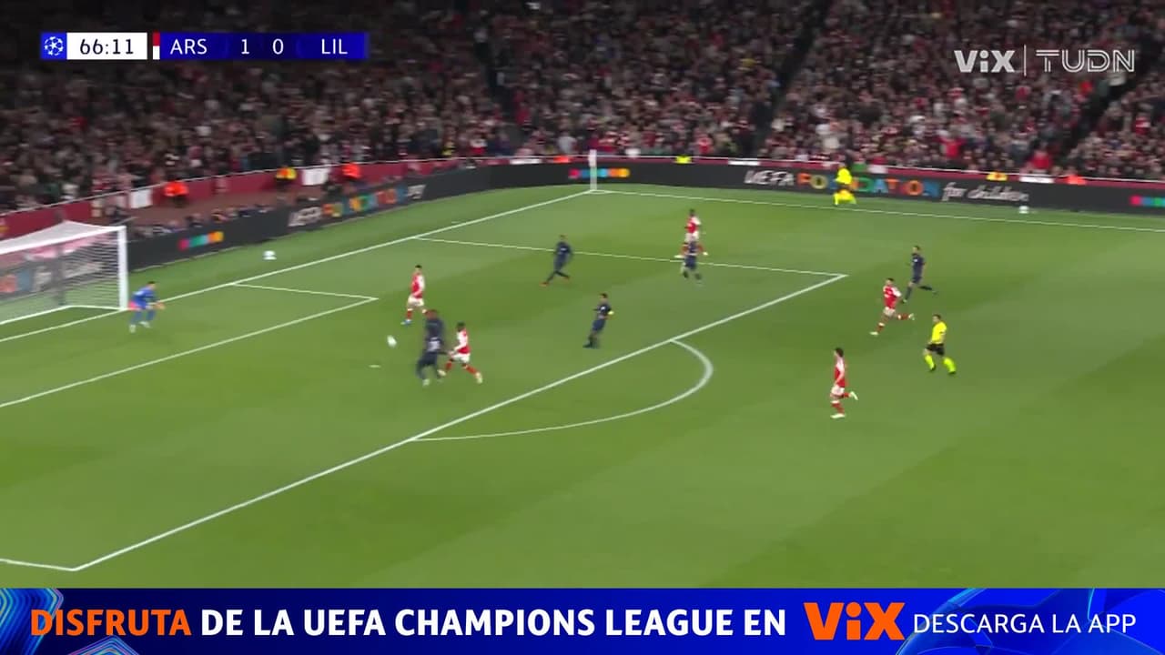 ¡Gooool del Arsenal! ¡Eze pone el dos a cero!