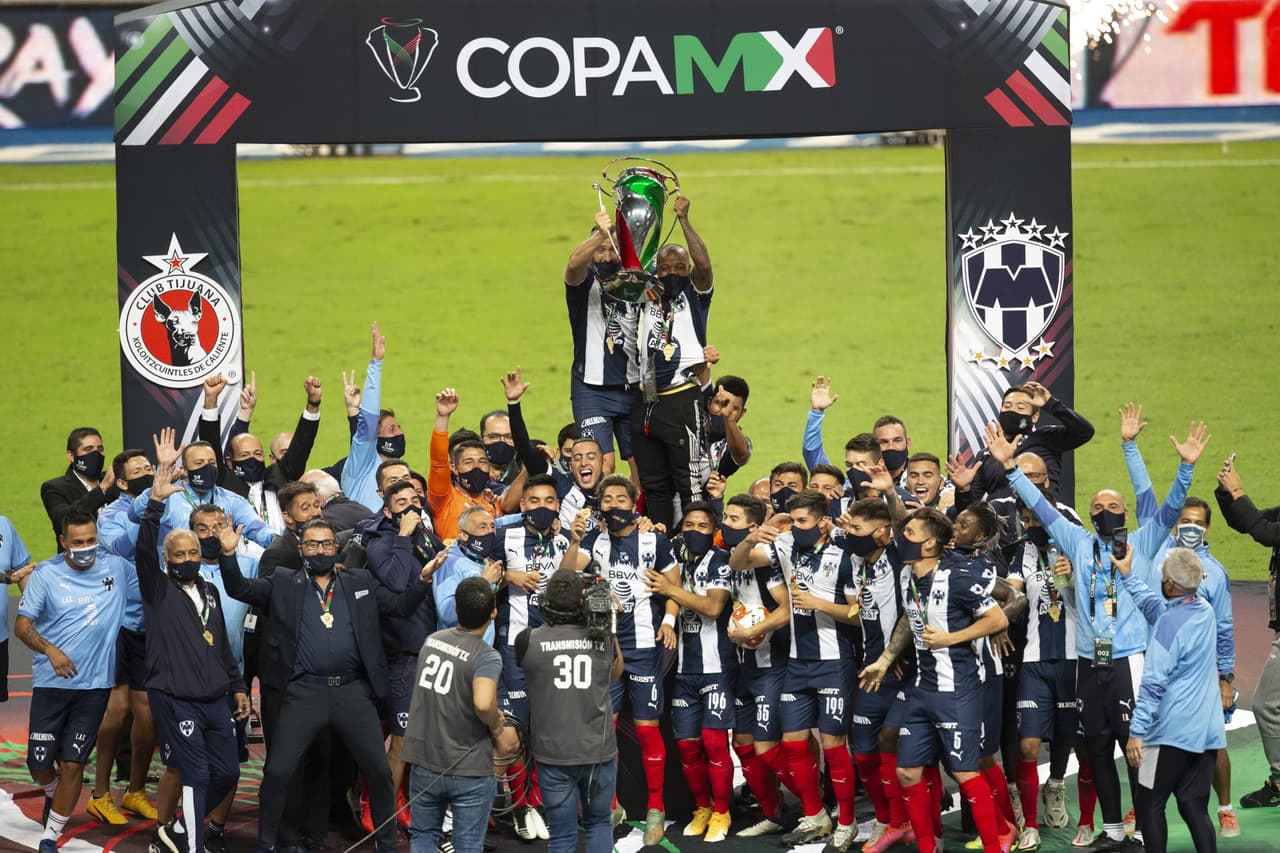 Monterrey firma una histórica temporada al reinar en la Copa MX, Liga MX y Concacaf Liga de Campeones.