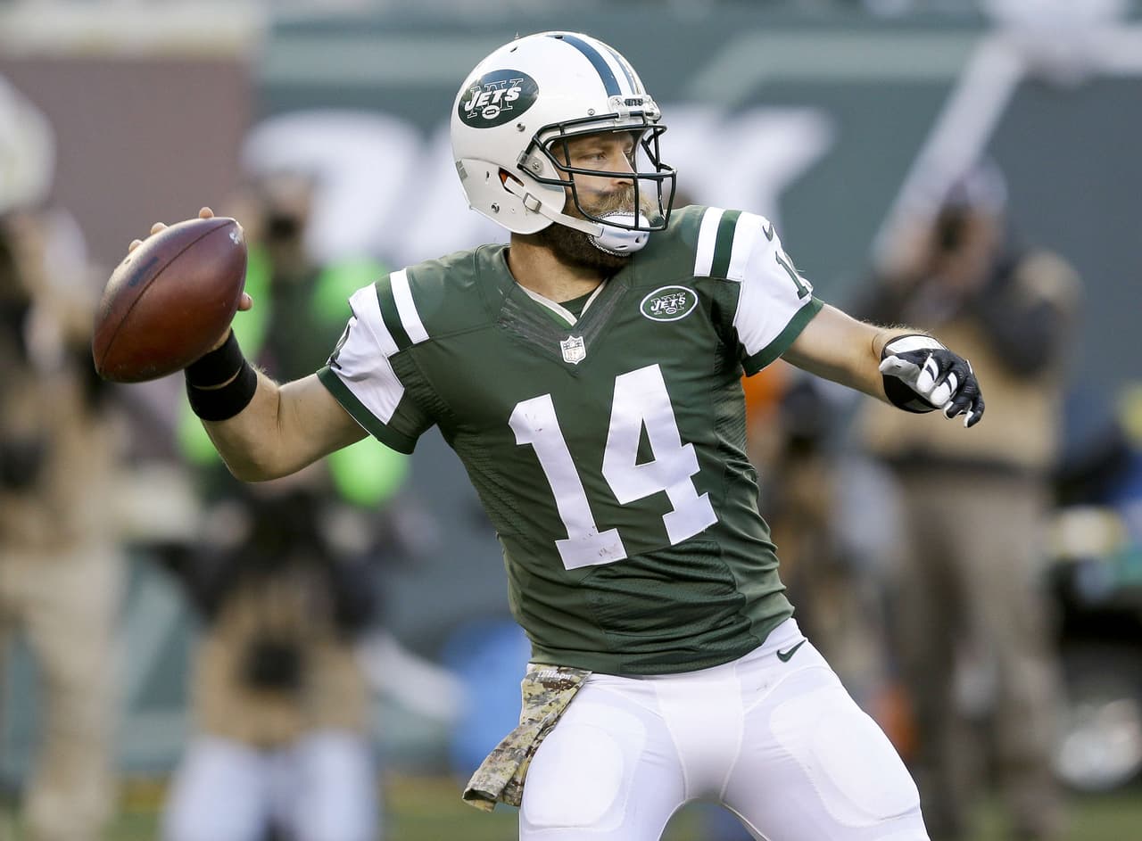 Ryan Fitzpatrick no cometió errores y lanzó dos pases de touchdown en el triunfo de los Jets 28-23 sobre los Jaguars.