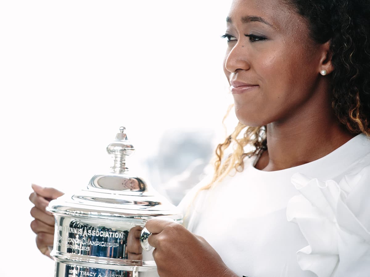 Naomi Osaka amanecerá este lunes en el séptimo lugar del escalafón de la WTA luego de su victoria.
