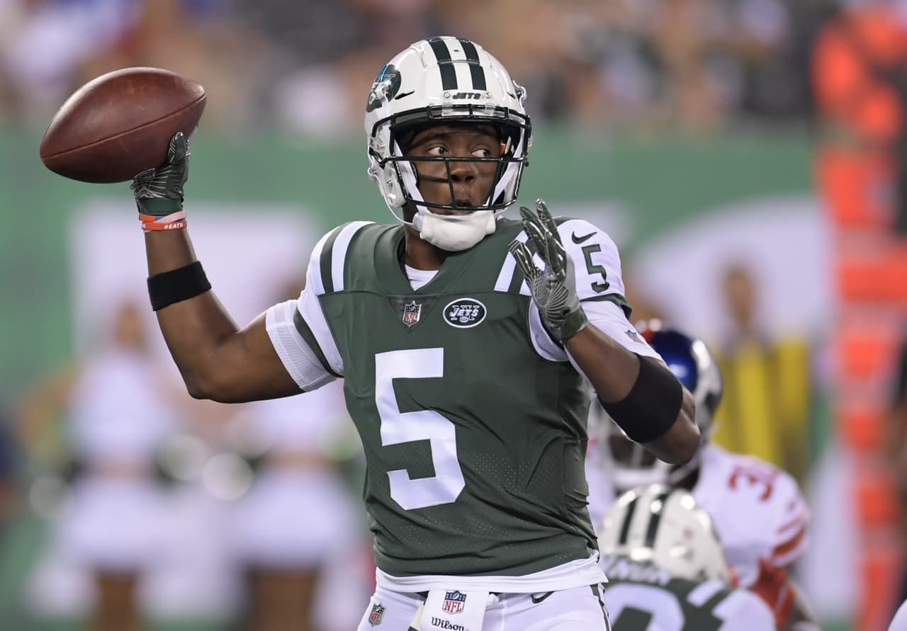Tras algunas actuaciones en la pretemporada con los New York Jets, Teddy Bridgewater llegó por un cambio y una selección del Draft de 2019 a los Saints.