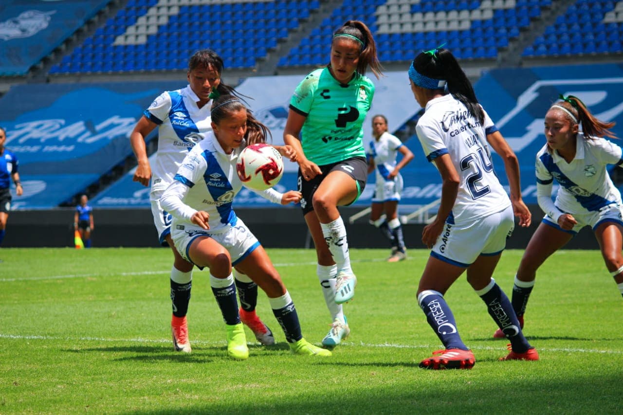 Puebla y Santos no ven goles durante su partido en esta jornada