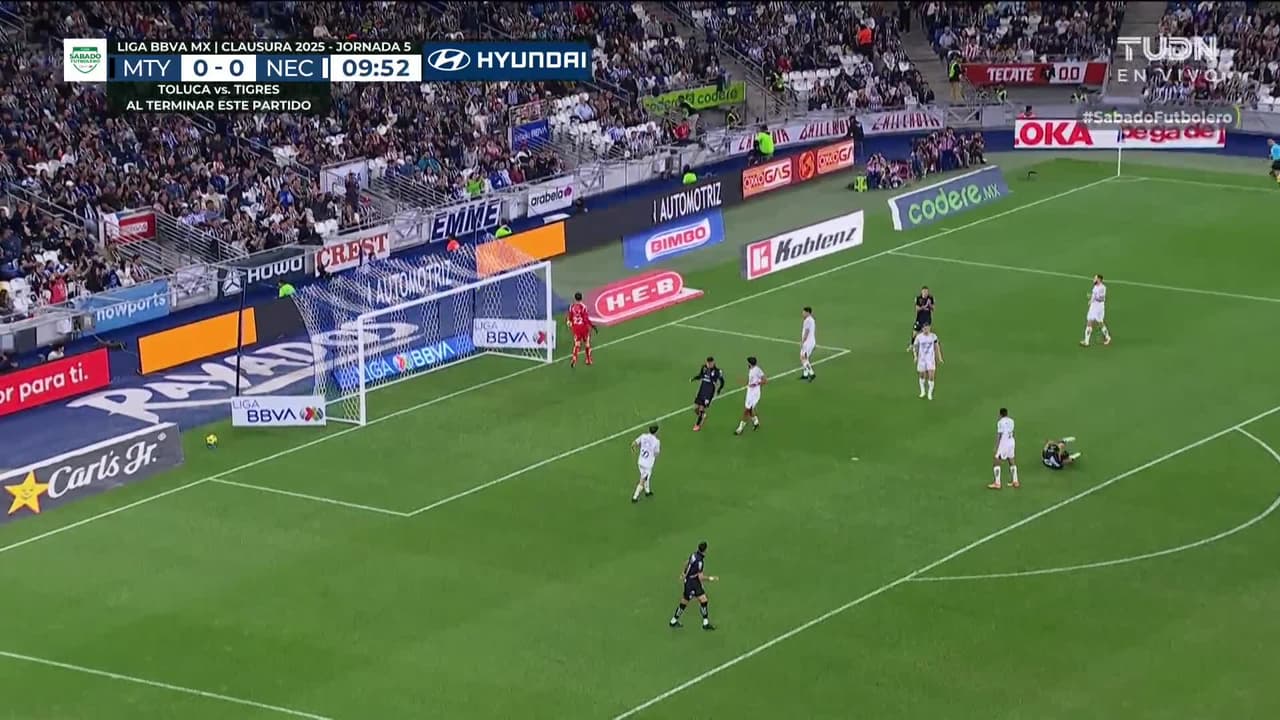 Monterrey vs. Necaxa - Resumen del partido